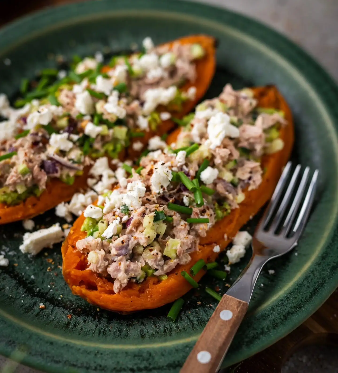 Tuna Stuffed Avocado Boats