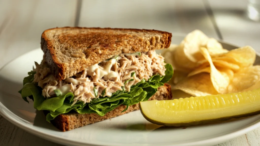 Tuna White Bean Toast