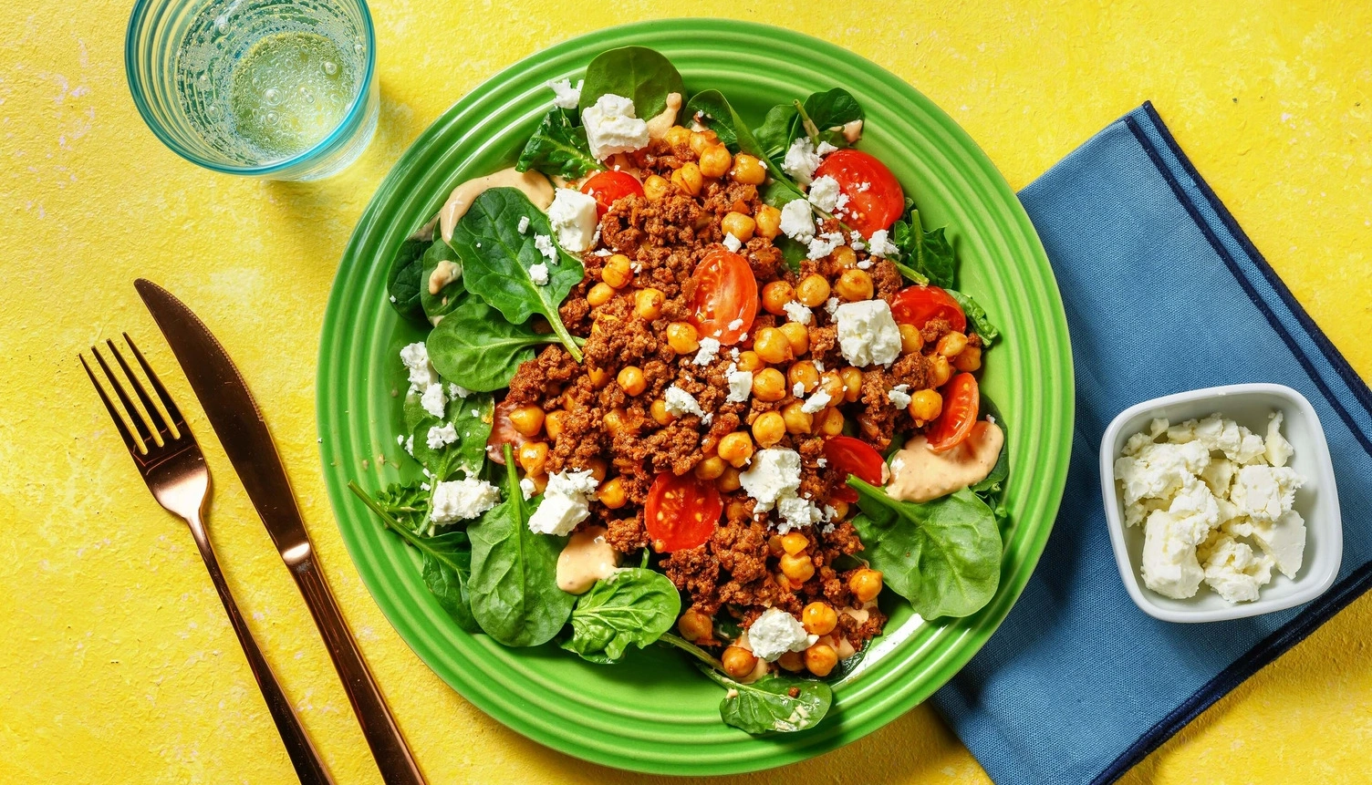 Turkey Chickpea Salad