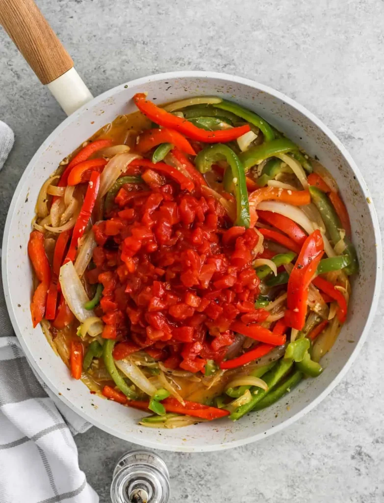 Turkey Sausage and Bell Pepper Skillet