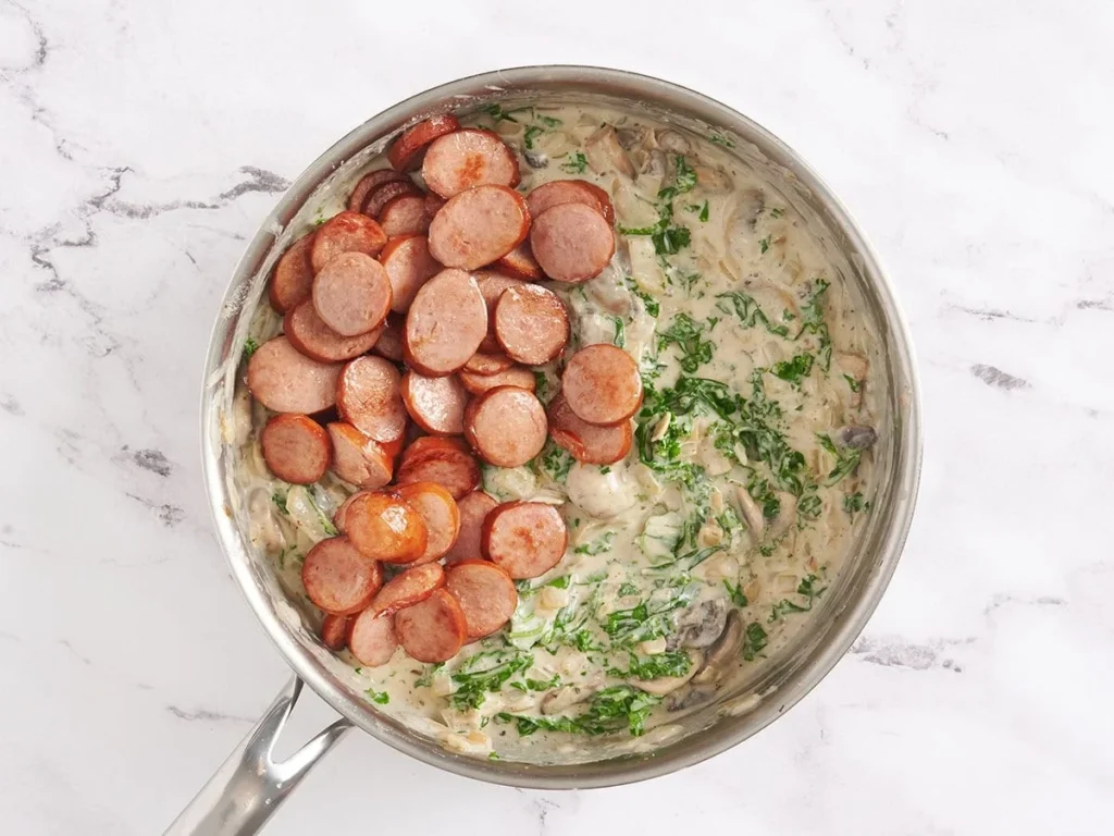 Turkey Sausage and Kale Casserole
