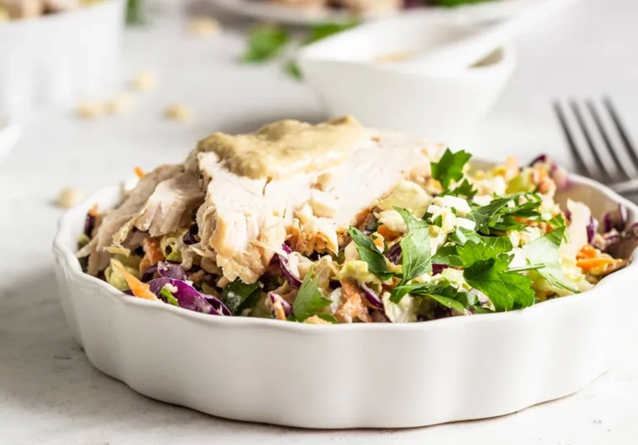 Turkey and Cabbage Salad