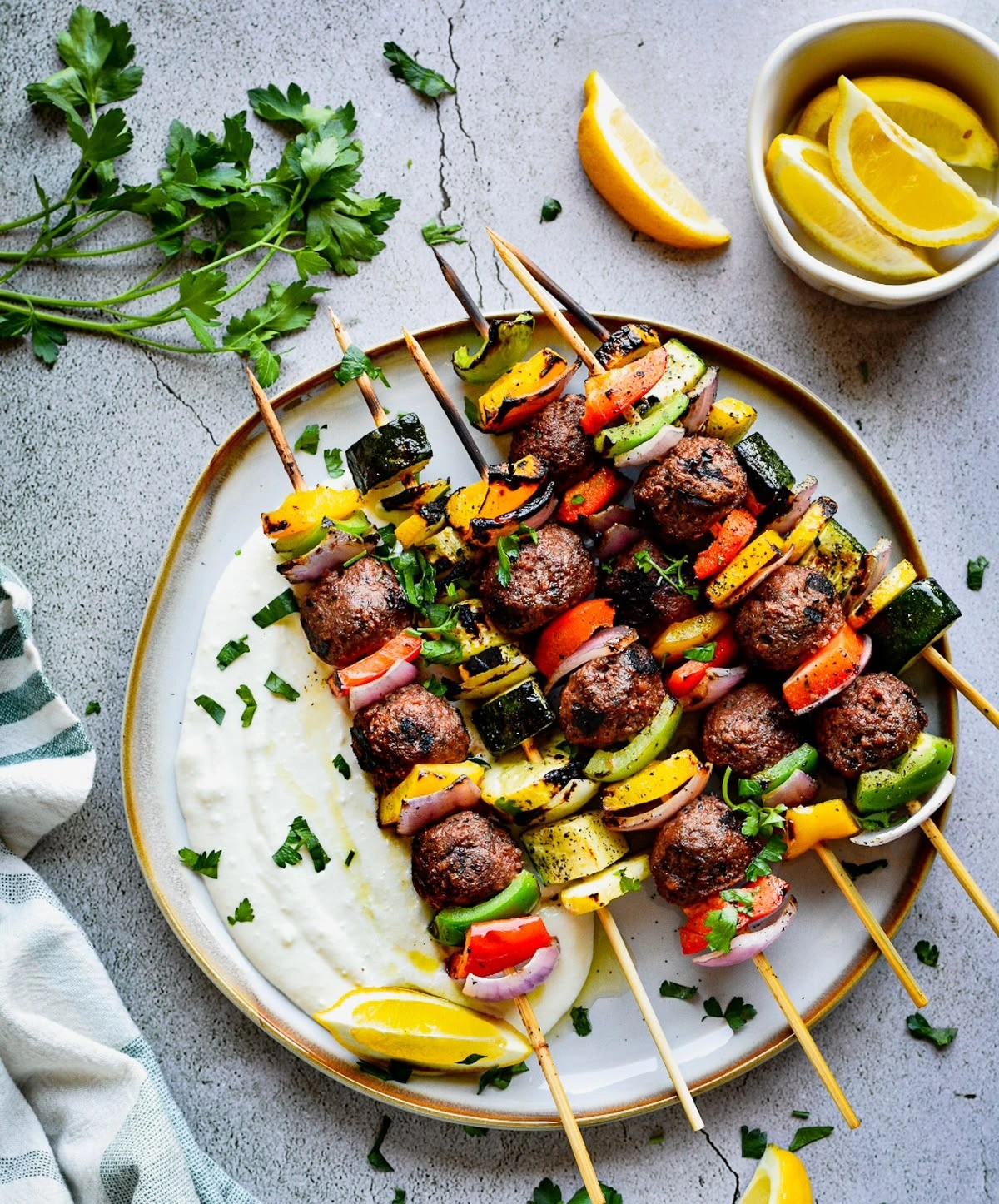 Turkey and Cheese Skewers