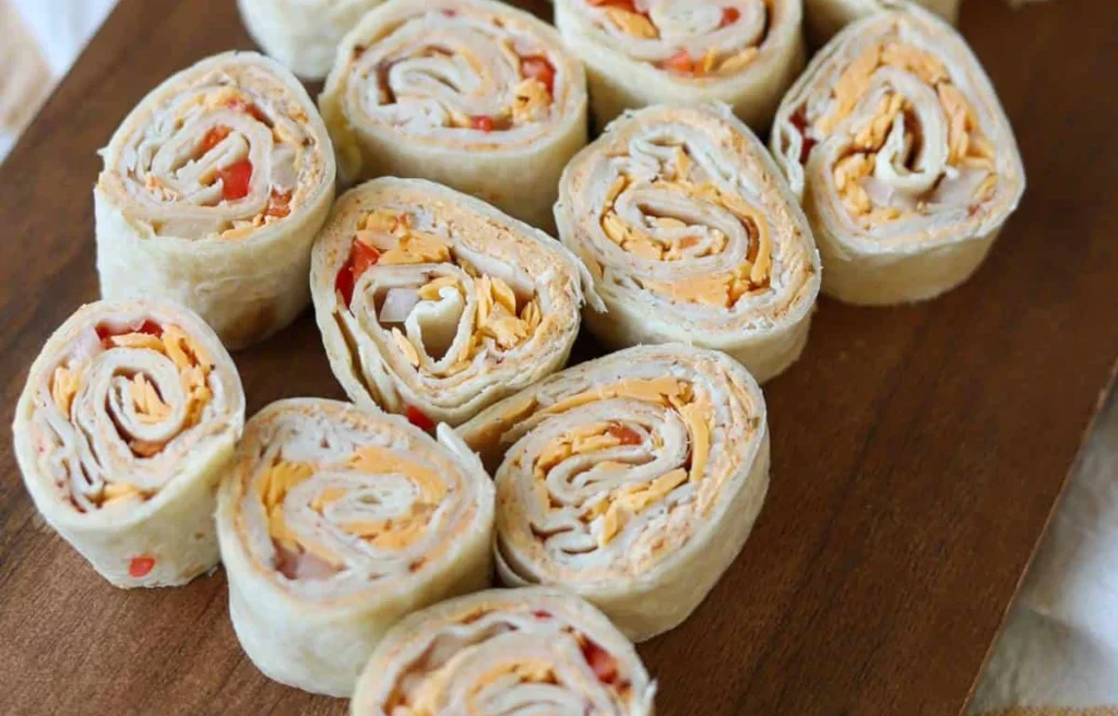 Turkey and Cheese Sushi Rolls