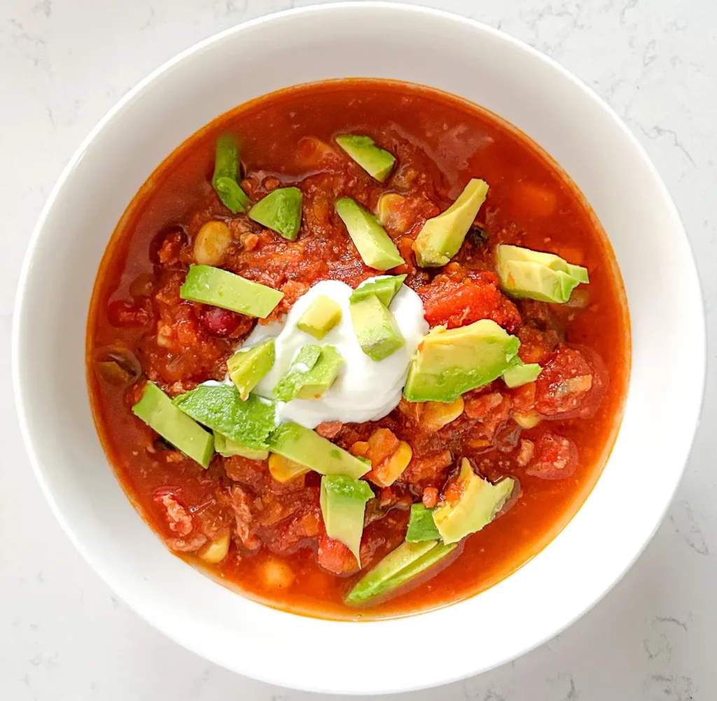 Turkey and Vegetable Chili