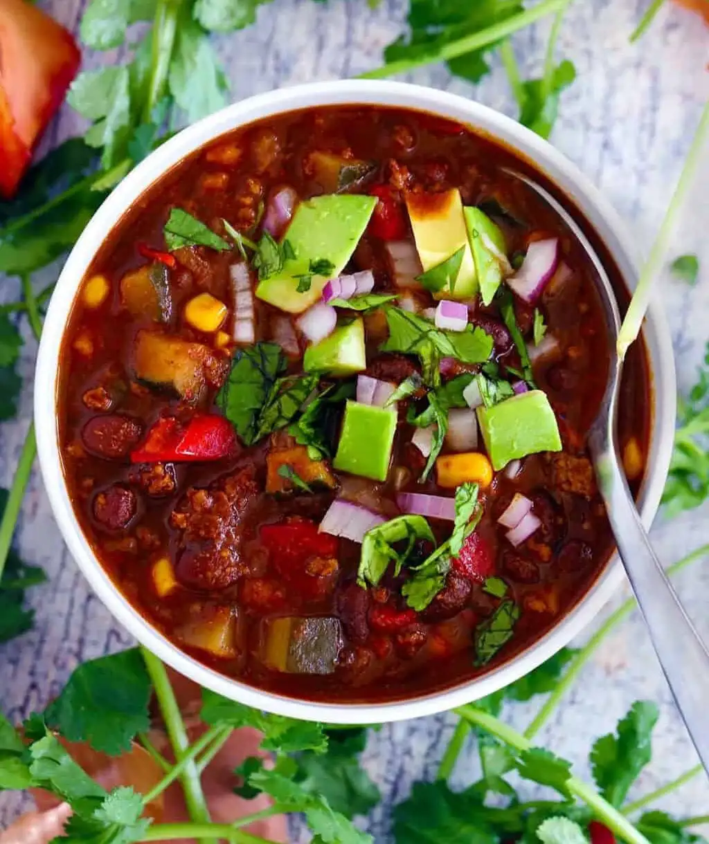 Turkey and Vegetable Chili