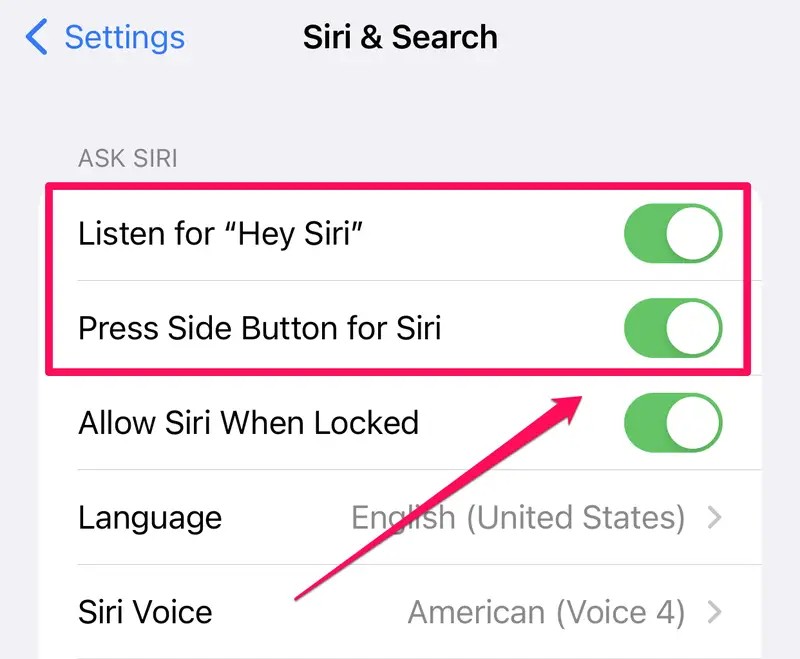Turn Off "Hey Siri" 