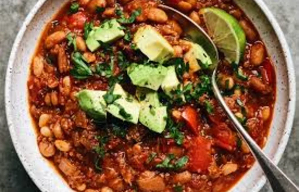 Two-Bean and Corn Chipotle Turkey Chili