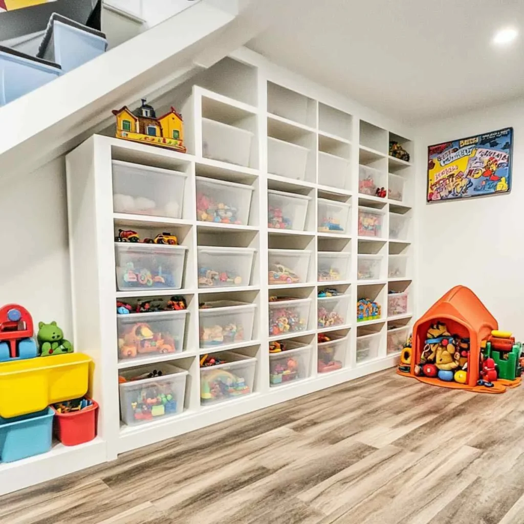 Under-Stairs Storage Nook