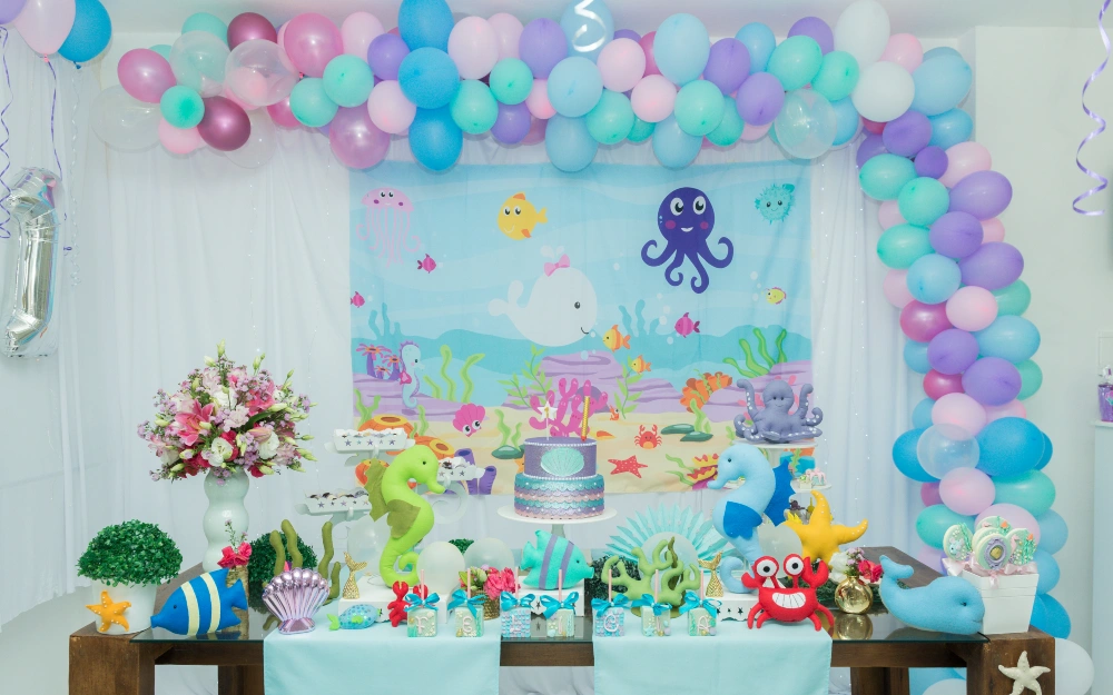 Under the Sea Adventure Dessert Table