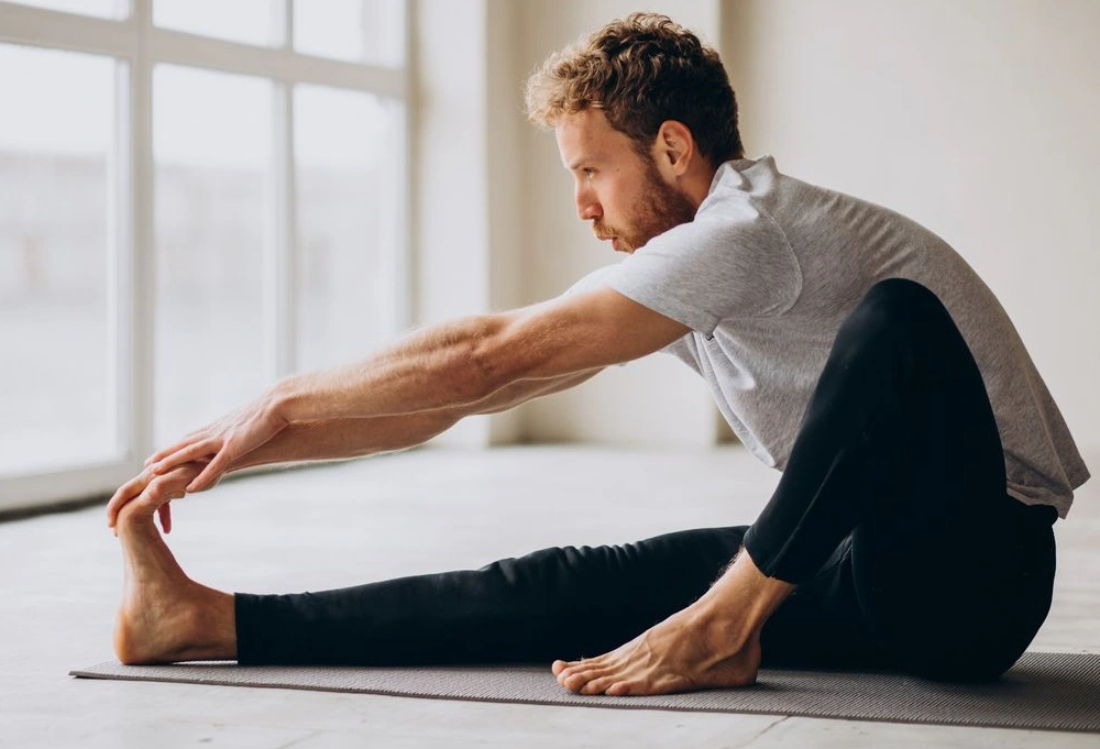 Use Gentle Stretching With Slow Breathing