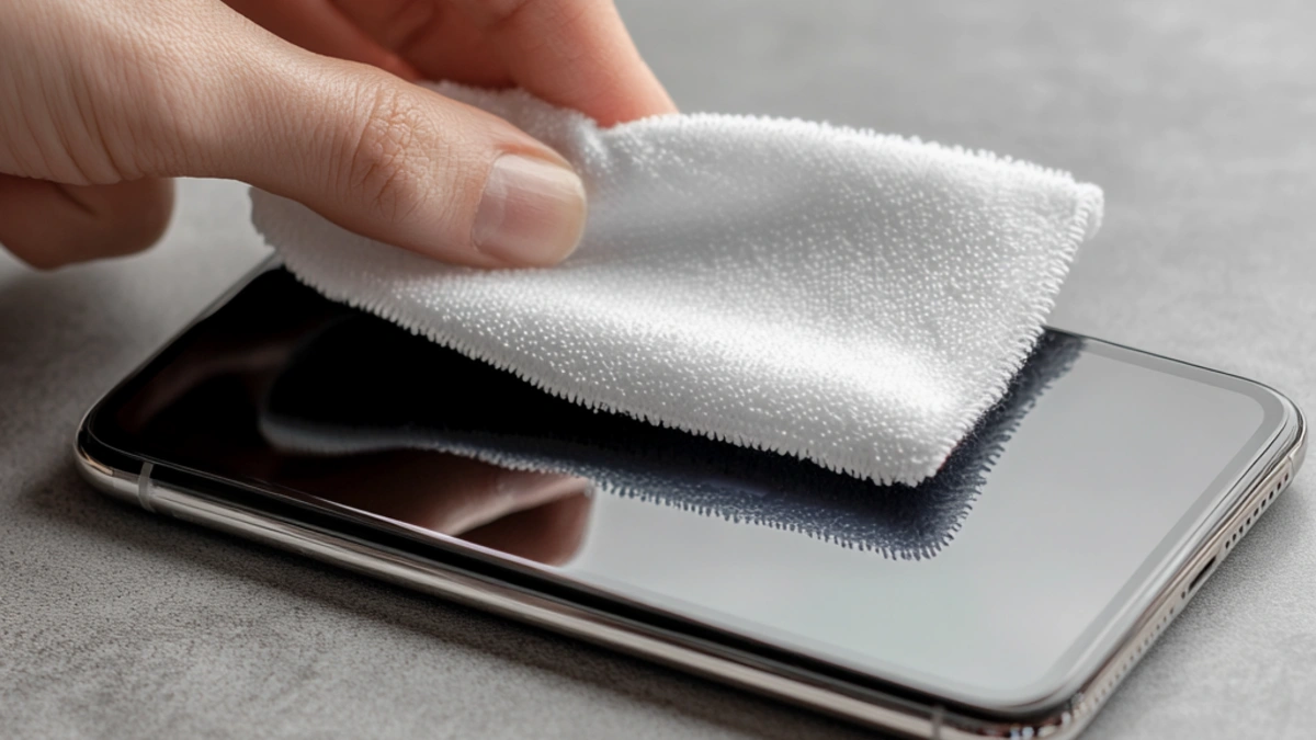 Using Paper Towels or Tissues