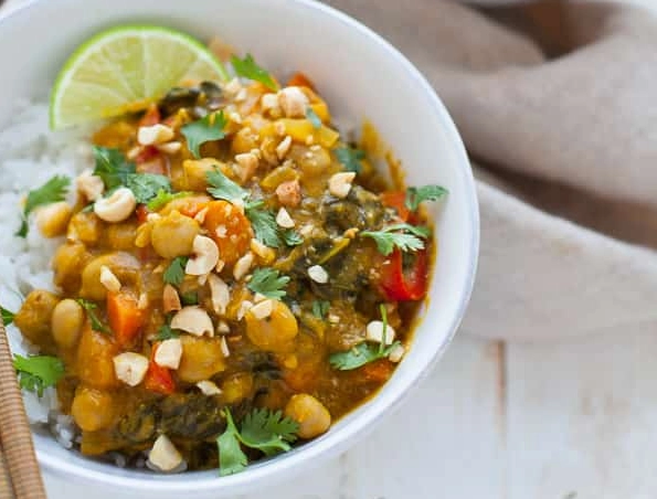 Vegan Pumpkin Curry(Slow Cooker)