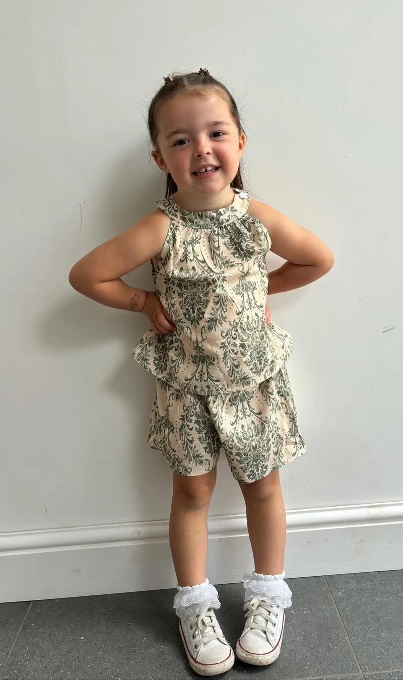Vintage-Inspired Floral Romper Delight