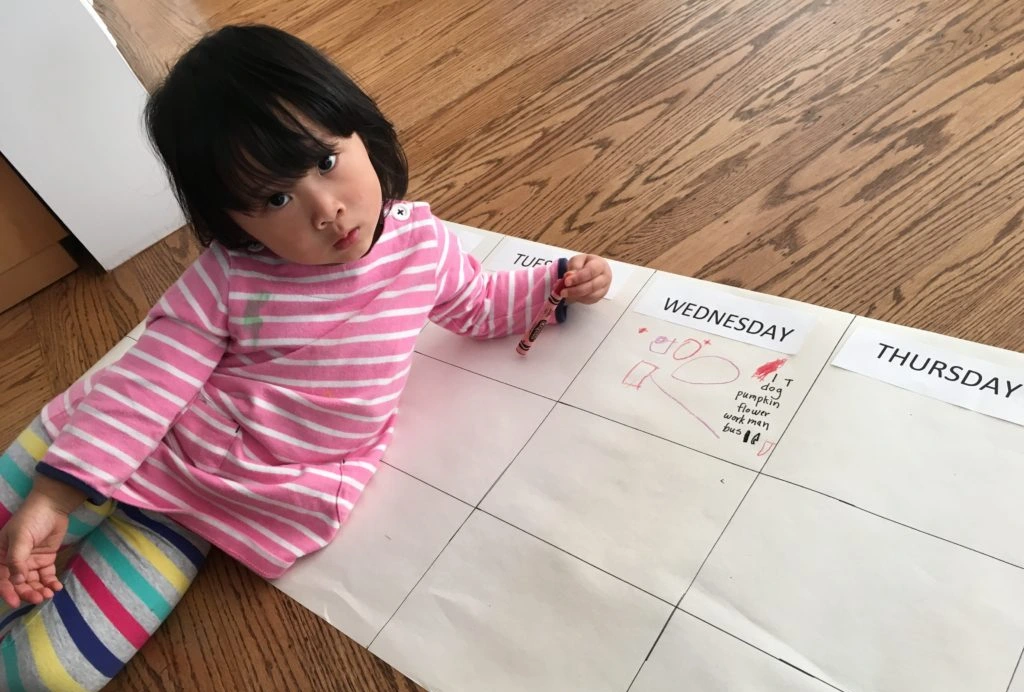 Visualizing the Week's Events