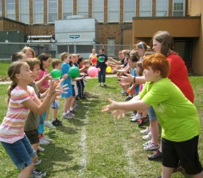 Water Balloon Battle Line