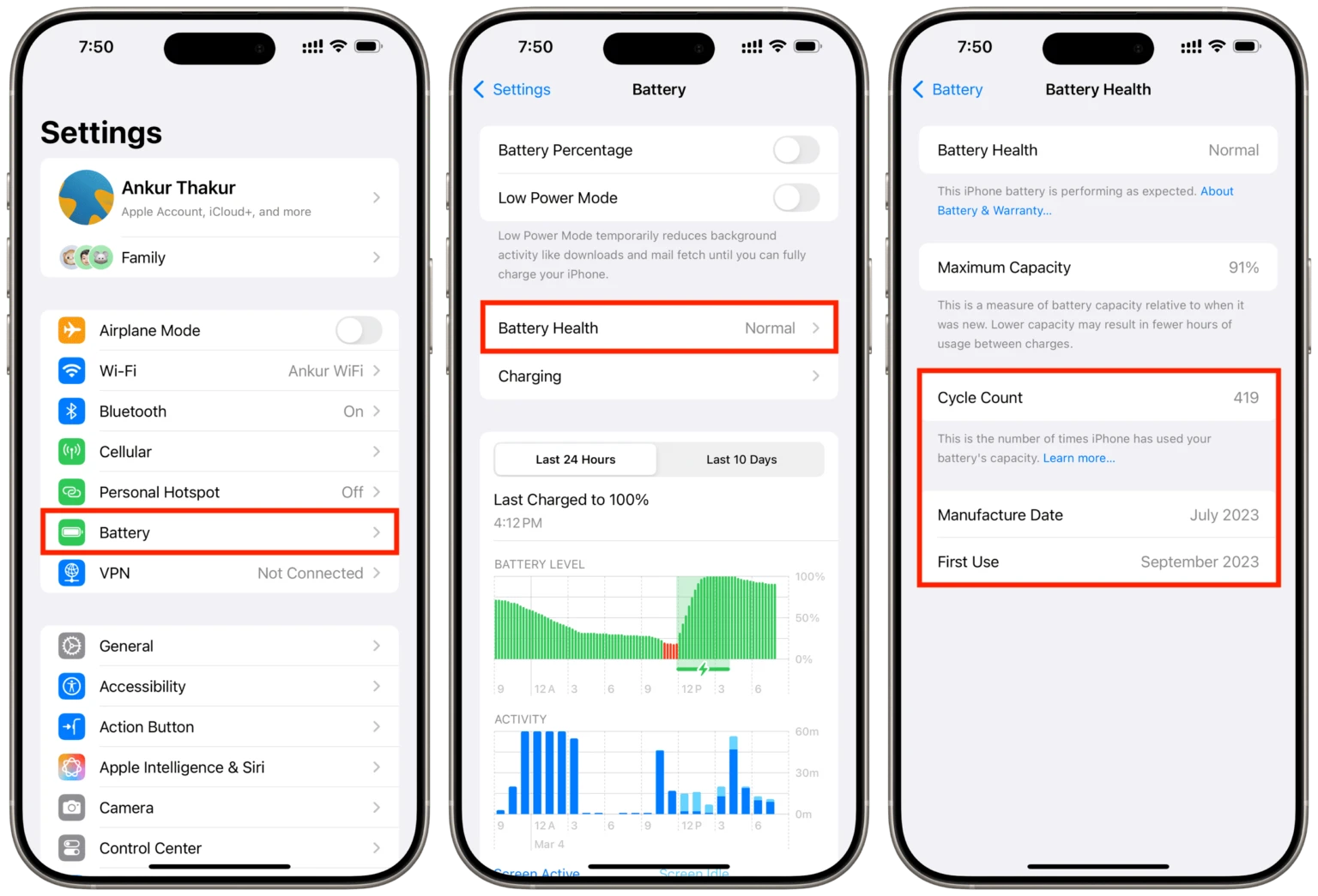 What Apple Won't Tell You About Battery Cycles