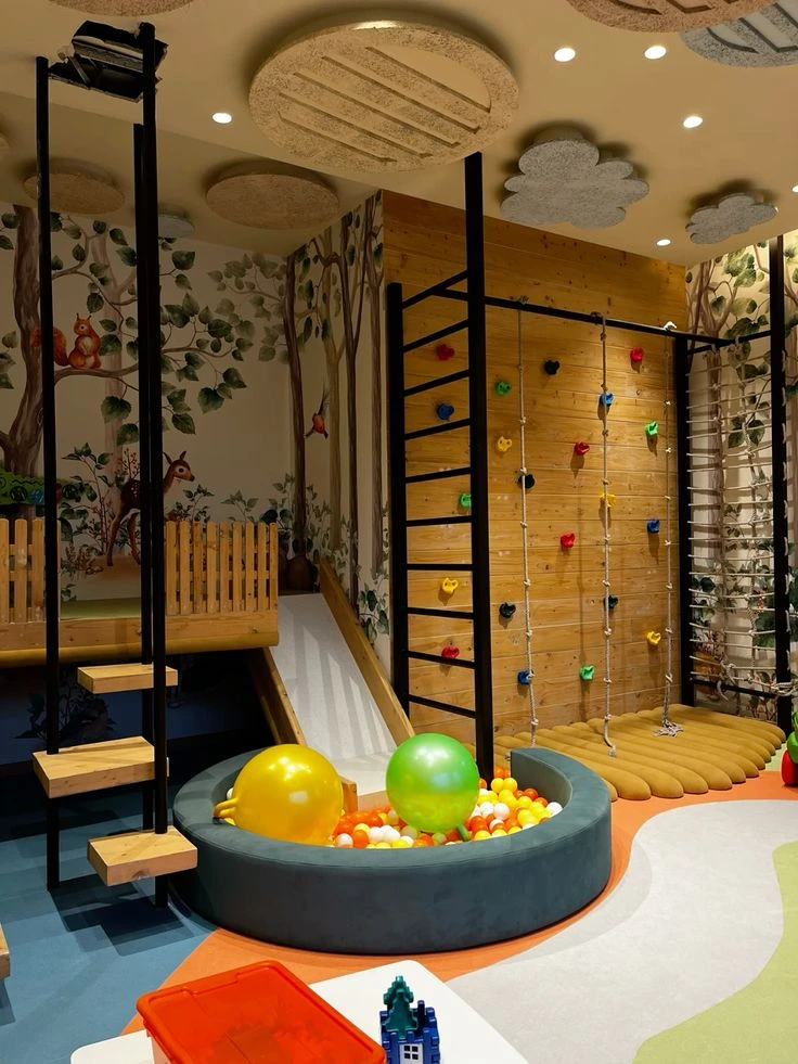 Whimsical Woodland Adventure Gym