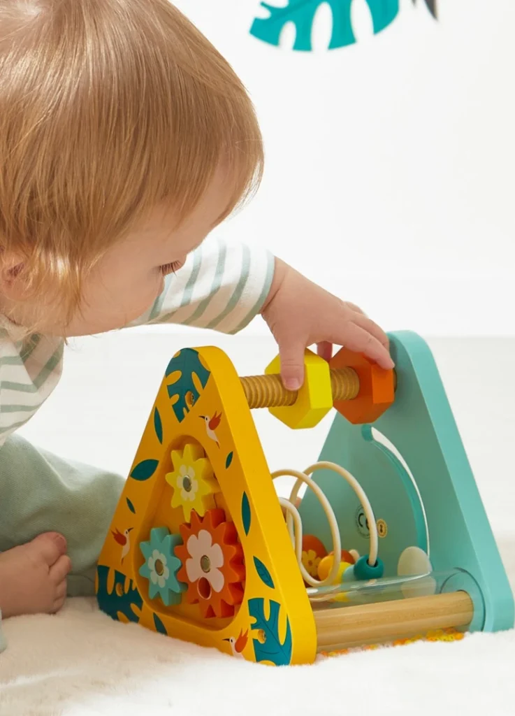 Wooden Activity Bench Play