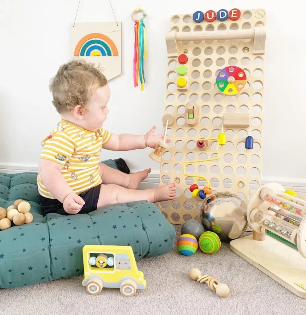 Wooden Activity Wall