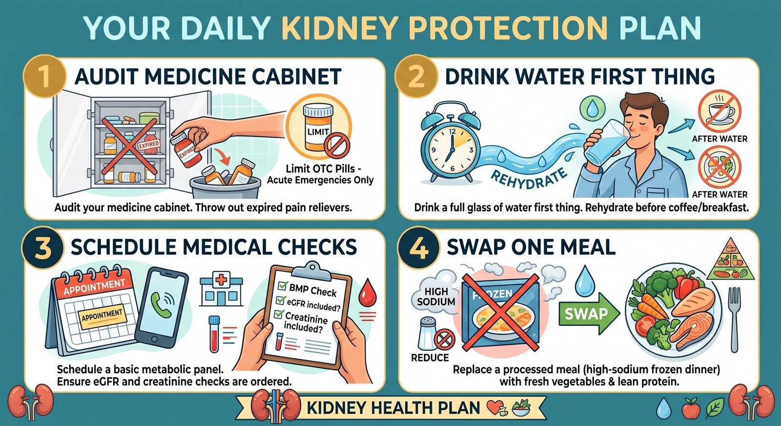 Your Daily Kidney Protection Plan
