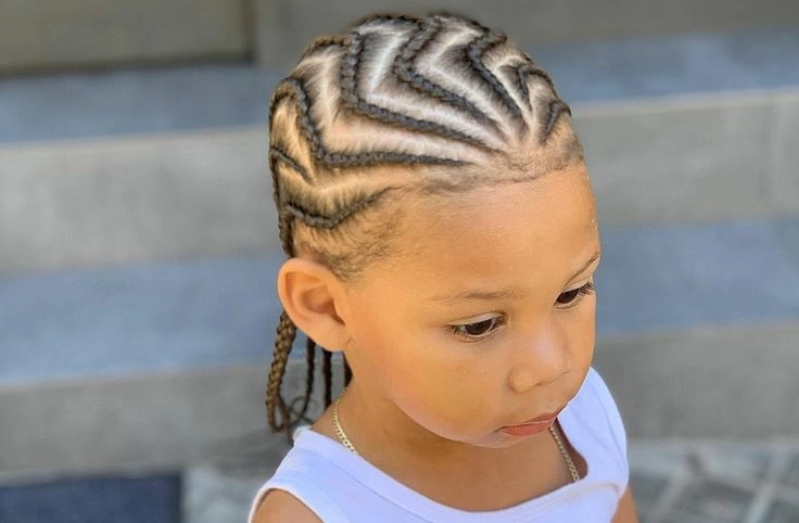 Zigzag Cornrow Braids