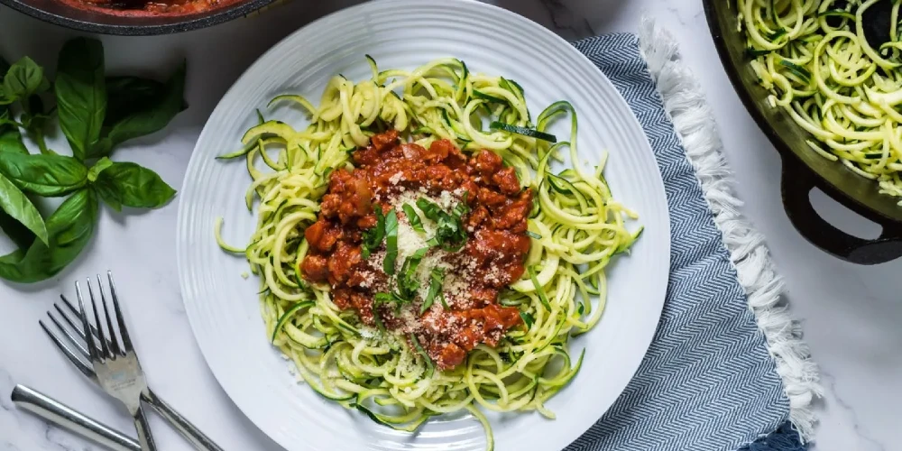 Zucchini Noodle Turkey Bake
