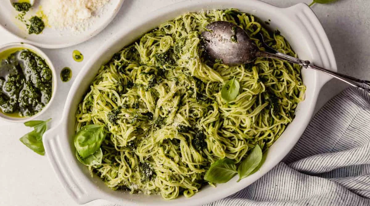 Zucchini Noodles with Pesto