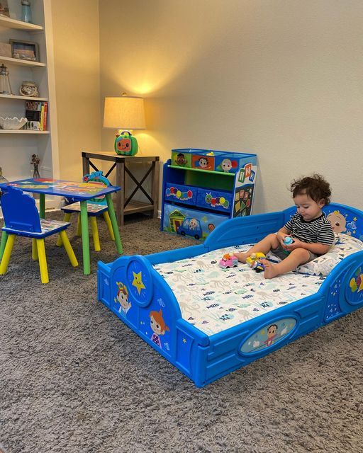 Cocomelon Character Toddler Bed
