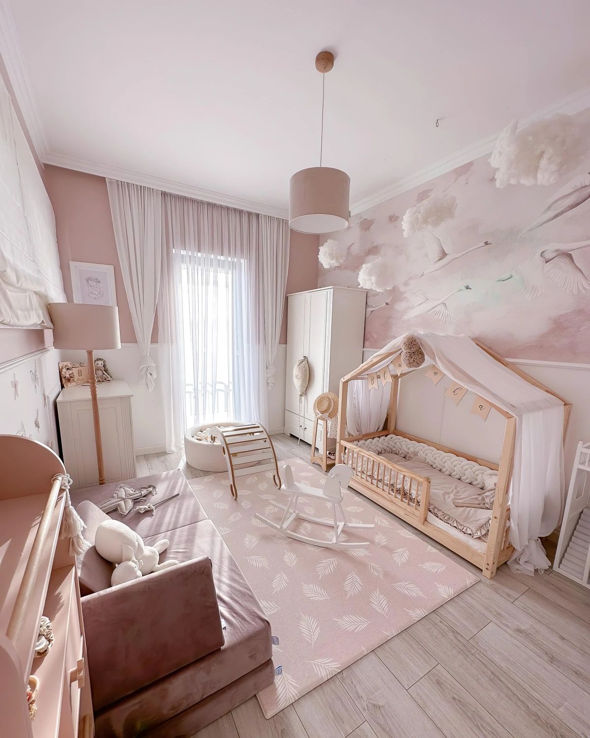 Soft Pink Nursery Haven
