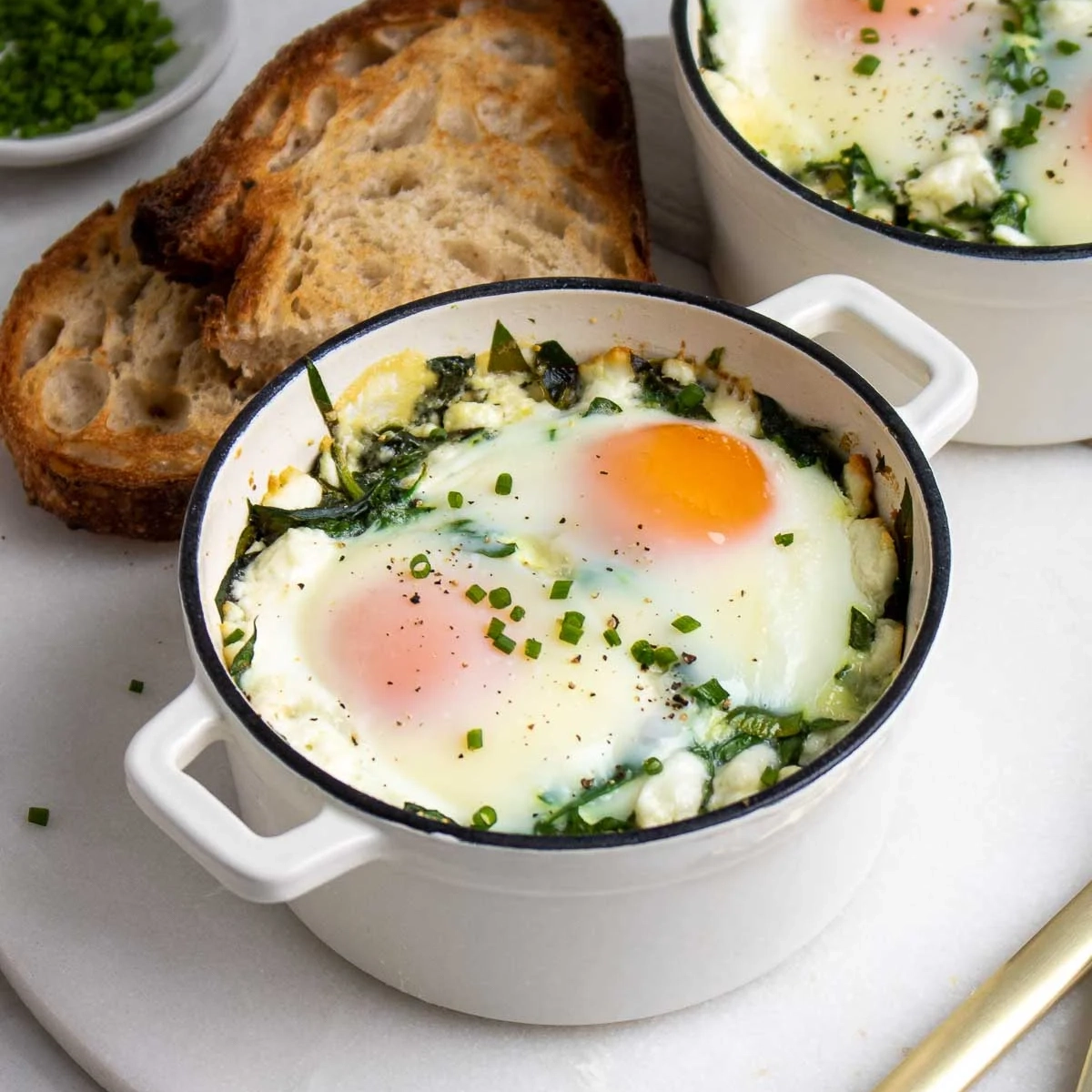Egg and Spinach Box